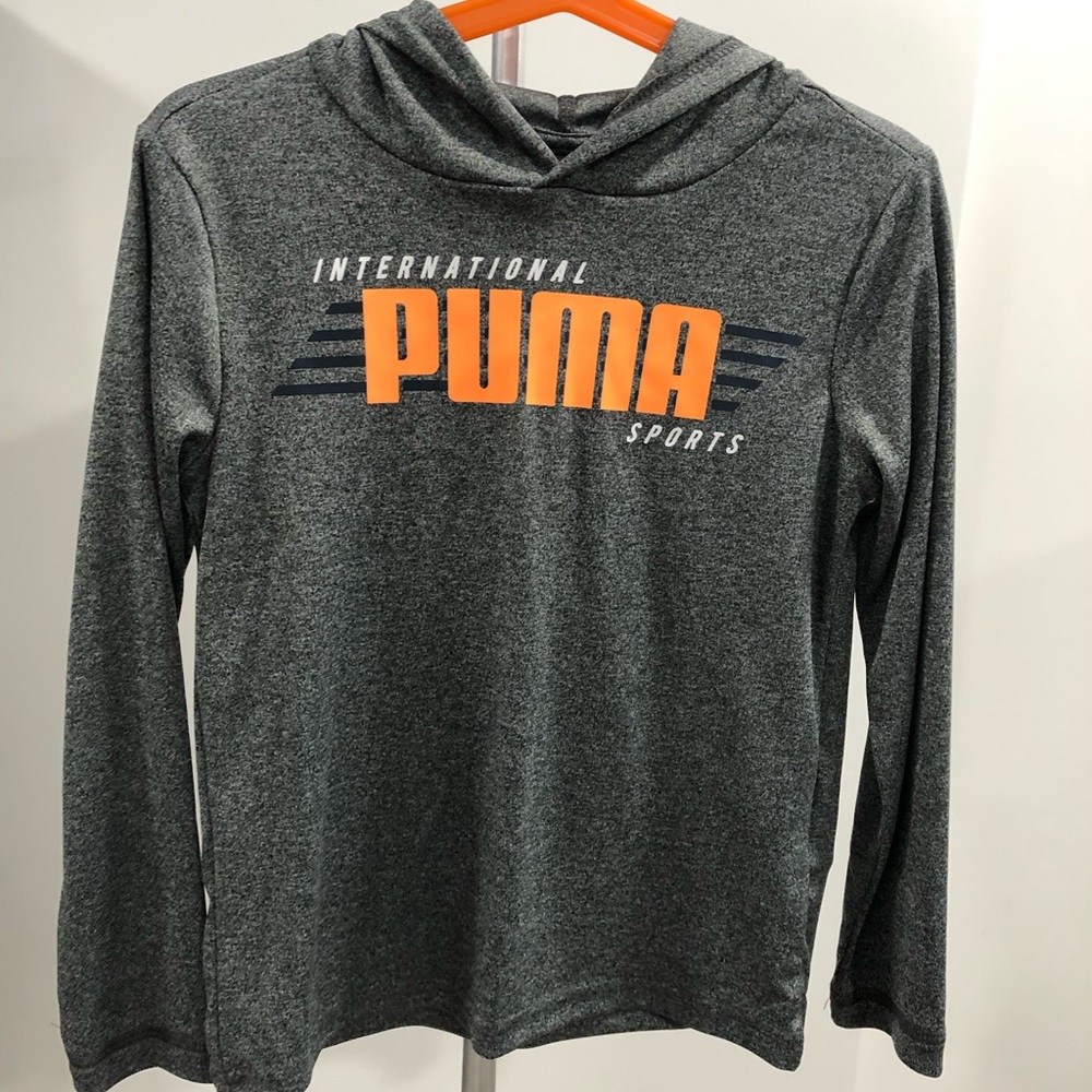 Puma blouse with a hood